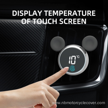 Temperature Display Smart Design Air Vent Clip Freshener